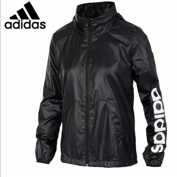 adidas Jackets & Coats Nwt Adidas Womens Windbreaker Jacket Dp248 Poshmark